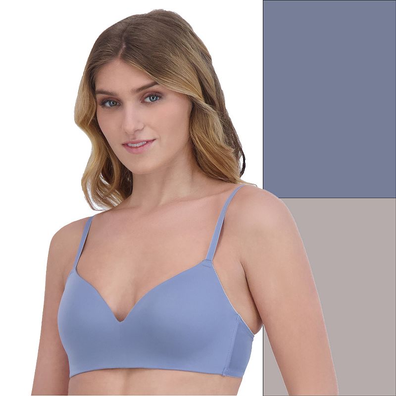Juniors' SO® 2-Pack Wireless Bra Set SO51-025, Girl's, Size: 34 A, Ashes Of Roses Grey