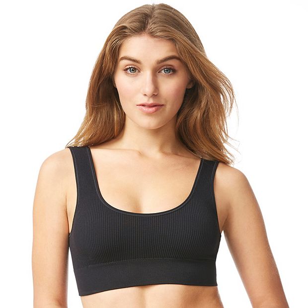 Seamless is More Ribbed Scoop Bralette