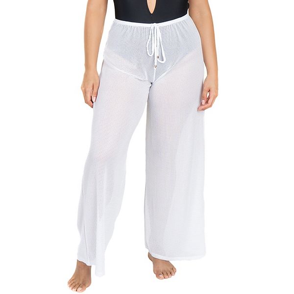 Plus size cover up on sale pants