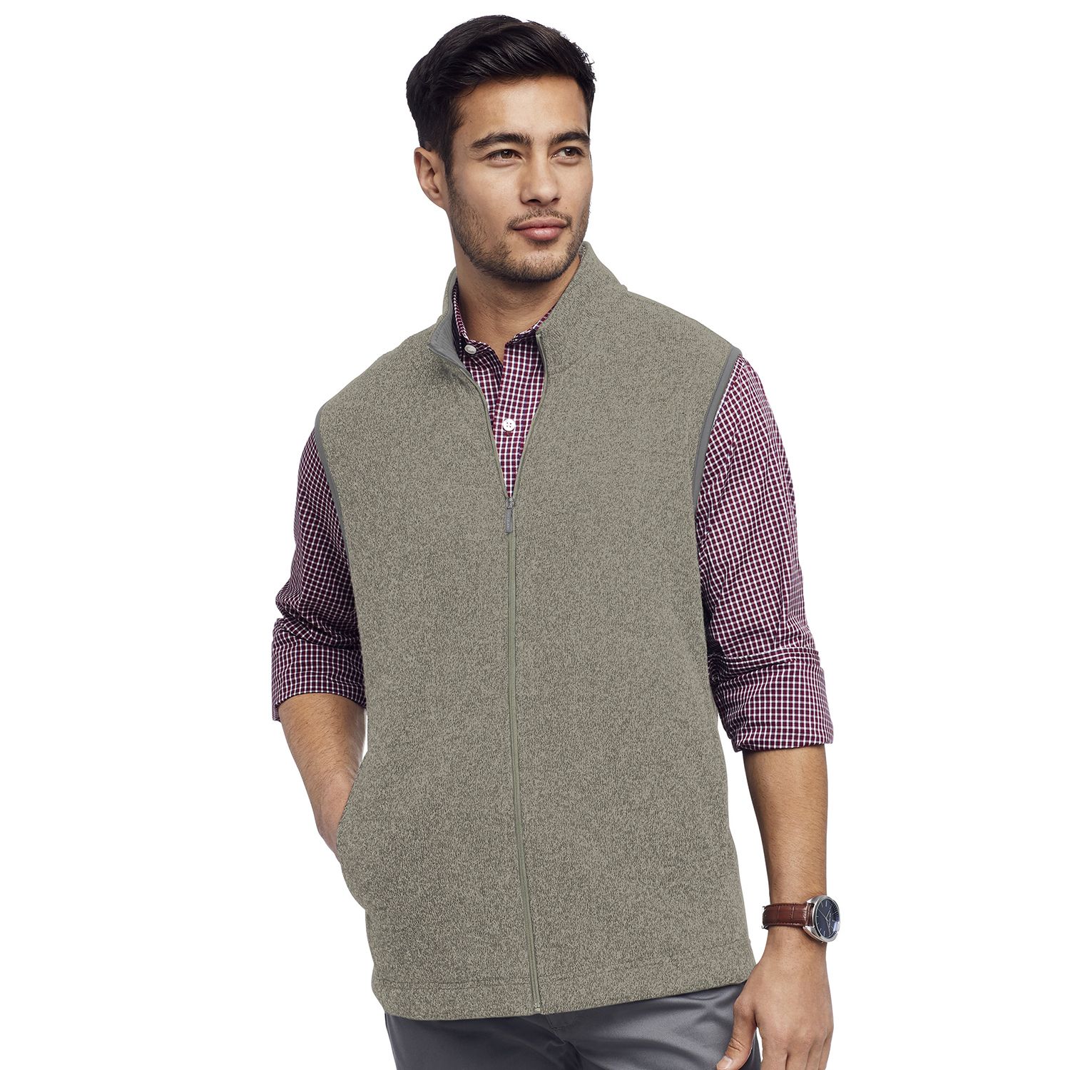 mens sweater vest kohls