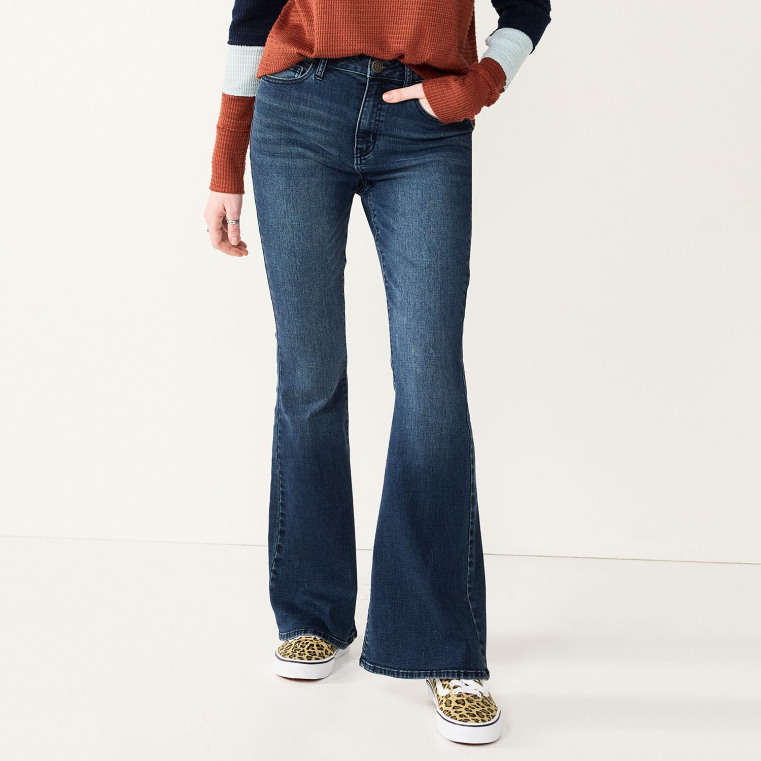 juniors flare jeans