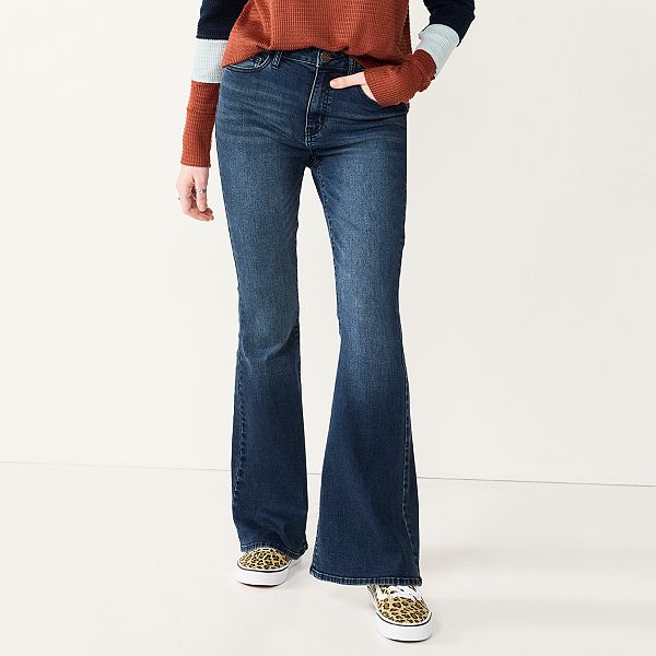 High Rise Flare Jeans