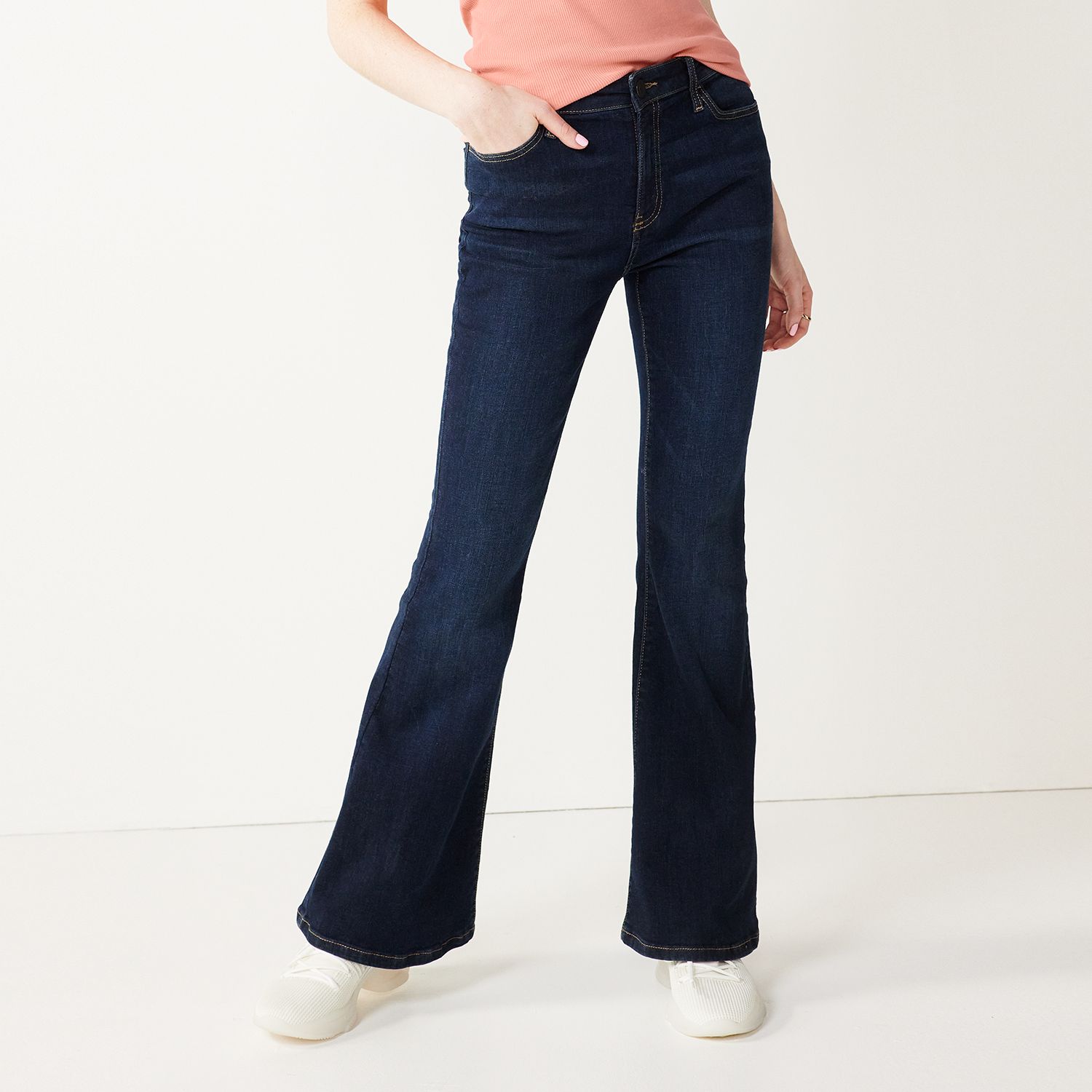 high rise flare jeans near me