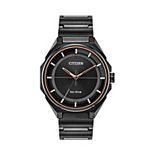 Drive from Citizen Eco-Drive Men's Black Ion-Plated Watch - BJ6535-51E