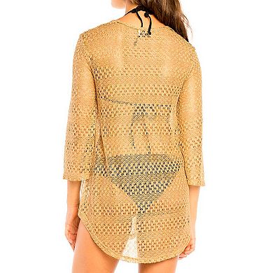Women's Jordan Taylor Beachwear Shirttail Tunic Cover Up