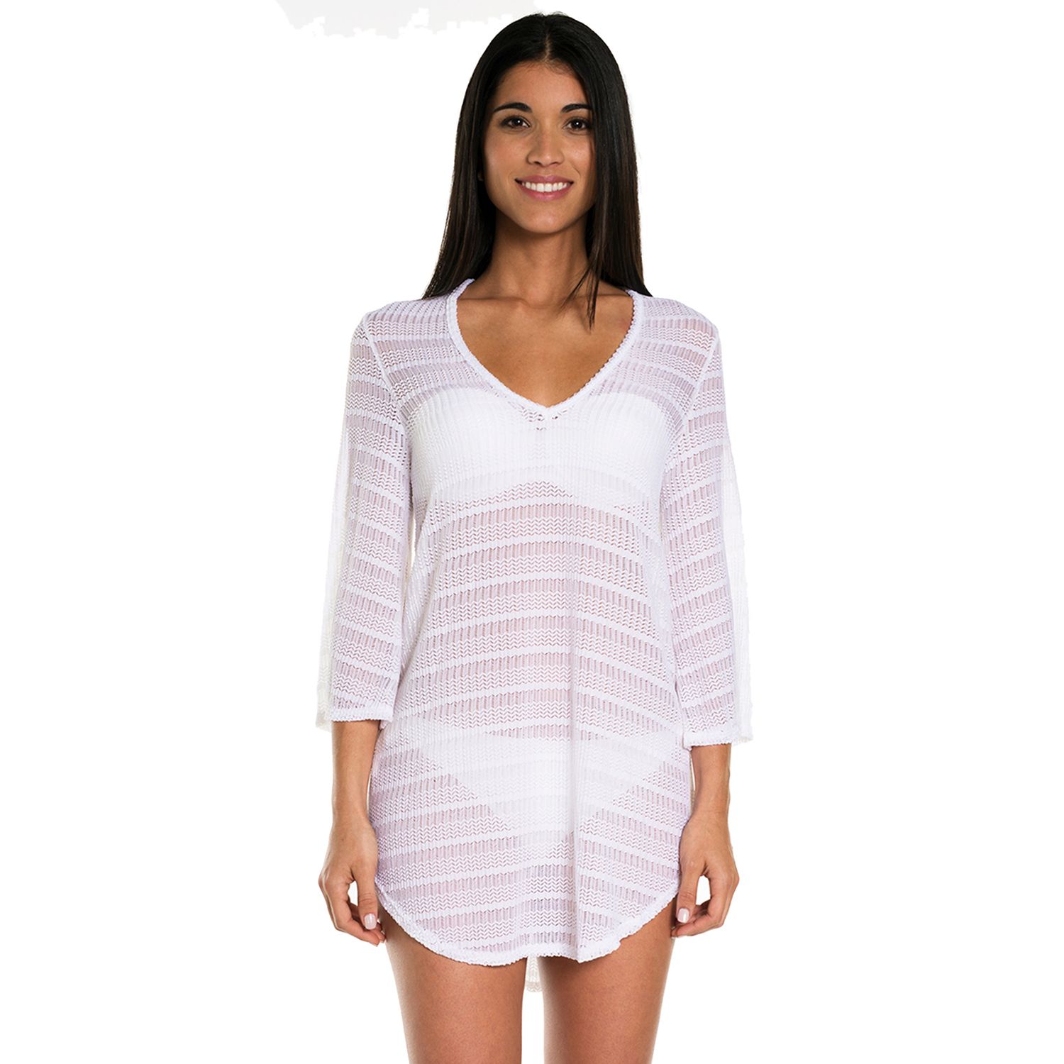 kohls plus size swim cover up