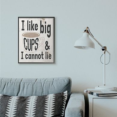 Stupell Home Decor Big Cups Wall Art
