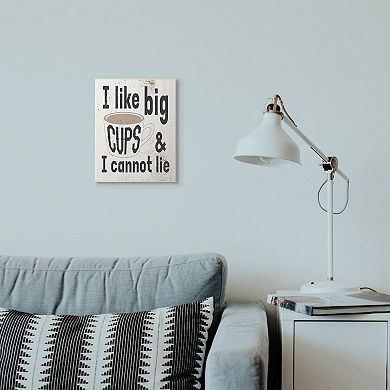 Stupell Home Decor Big Cups Wall Plaque Art