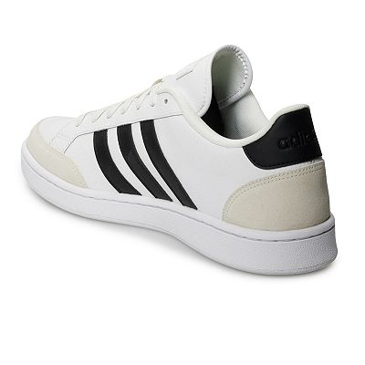 adidas gazelle silver green womens adidas Men's Grand Court 2.0 Sneakers | Black/White main image 1