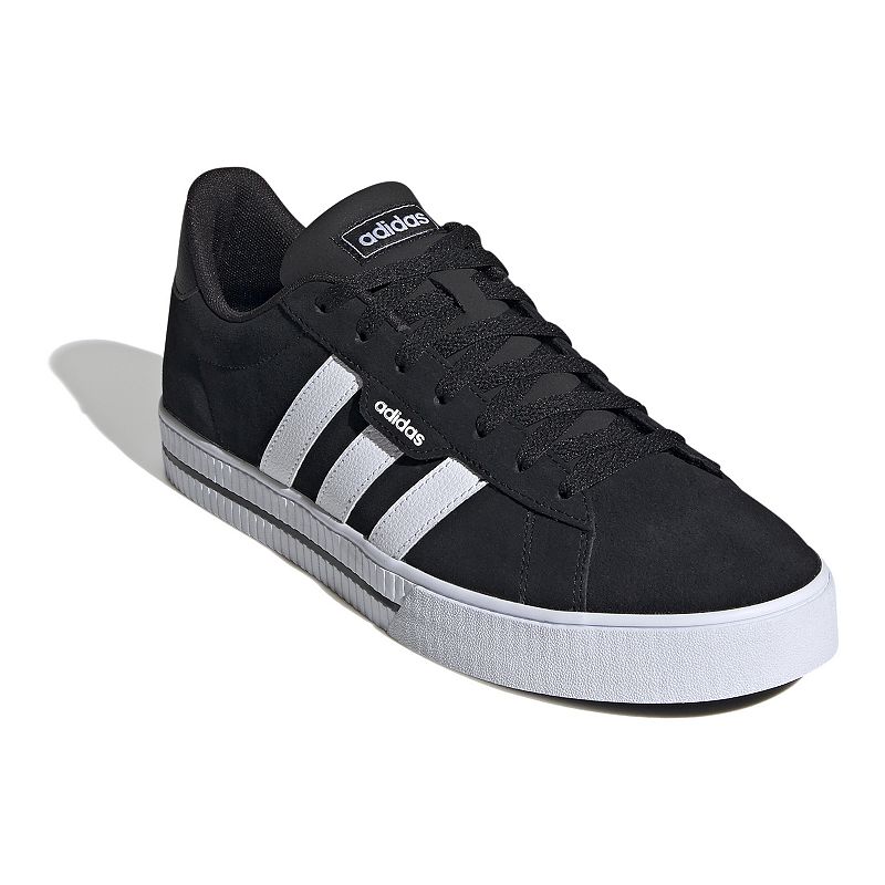 adidas Daily 3.0 Mens Sneakers, Size: 7, Black