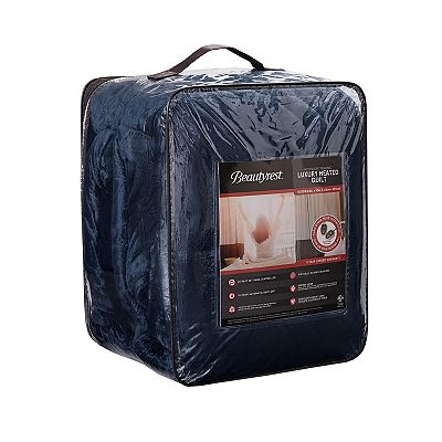 Beautyrest pinsonic microlight heated quilt hotsell