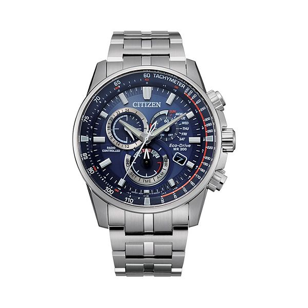 Citizen Eco-Drive Men's Men's PCAT Stainless Steel Atomic Watch