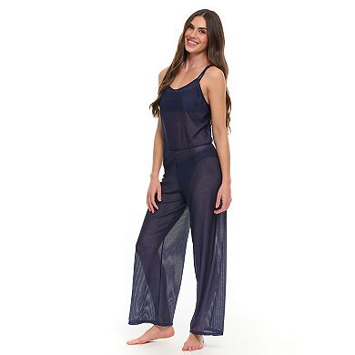 Women's Jordan Taylor Sheer Cover-Up Jumpsuit