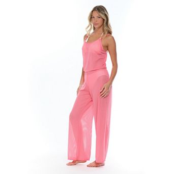 Women's Jordan Taylor Sheer Cover-Up Jumpsuit
