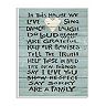 Stupell Home Decor In This House We Love Family Wall Plaque Art