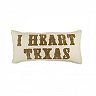 Donna Sharp Texas Heart Throw Pillow