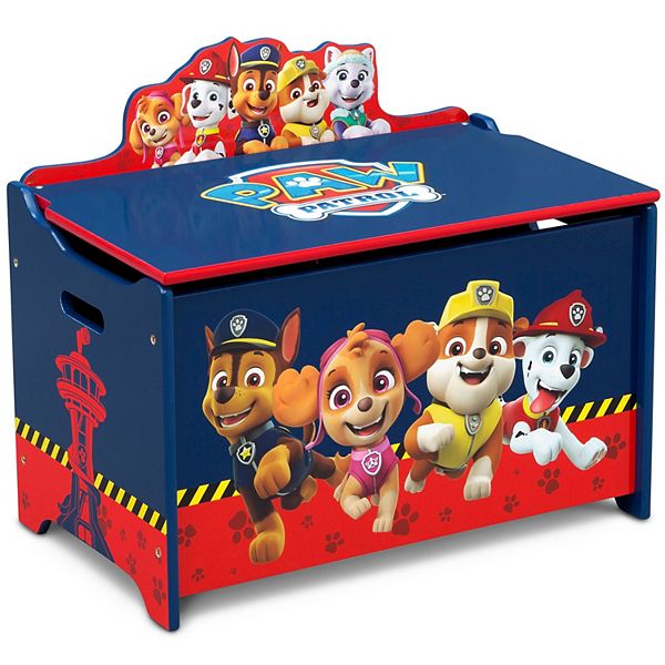 Bestuurbaar Onrecht cijfer Nickelodeon PAW Patrol Deluxe Toy Box by Delta Children