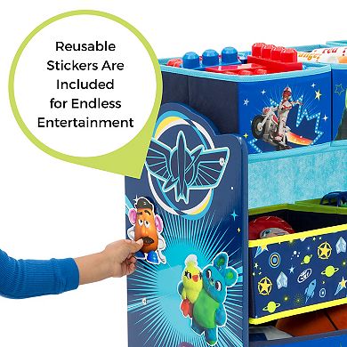 Disney Pixar's Toy Story 4 Design and Store Toy Organizer by Delta Children