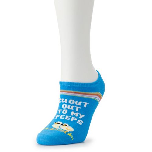 Novelty Easter NoShow Socks
