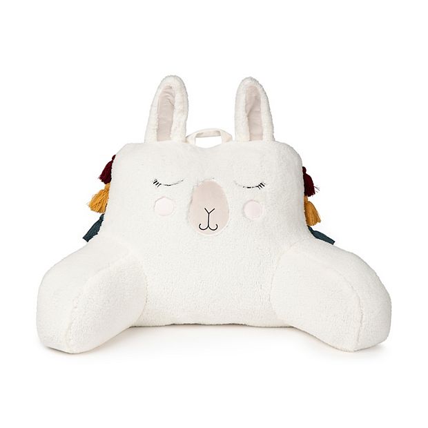 Plush big backrest pillow