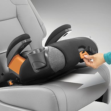 Chicco KidFit Zip Plus 2-in-1 Belt Positioning Booster Car Seat