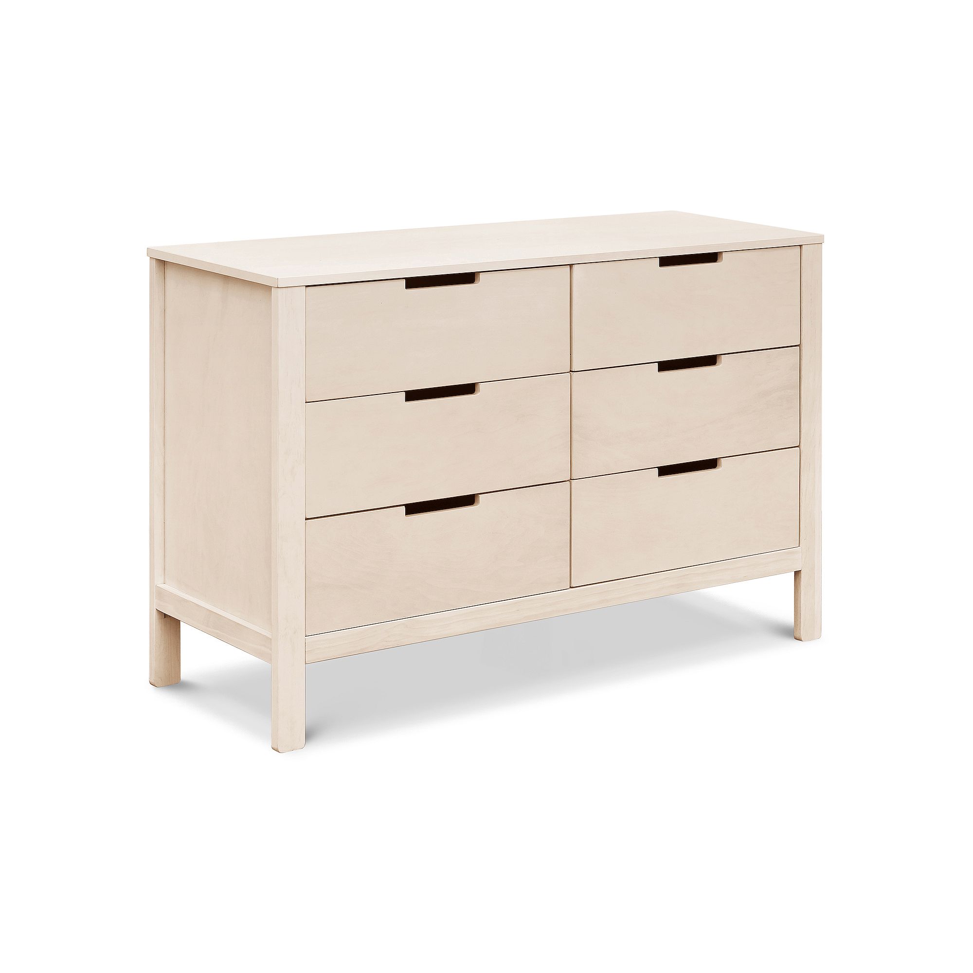 Carters by DaVinci Natural Colby 6-Drawer Dresser, Washed Natural