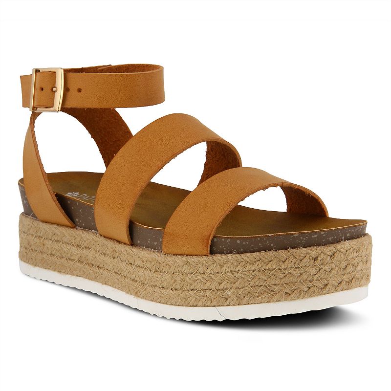 UPC 889796472839 product image for Patrizia Larissa Women's Espadrille Platform Sandals, Size: 40, Brown | upcitemdb.com