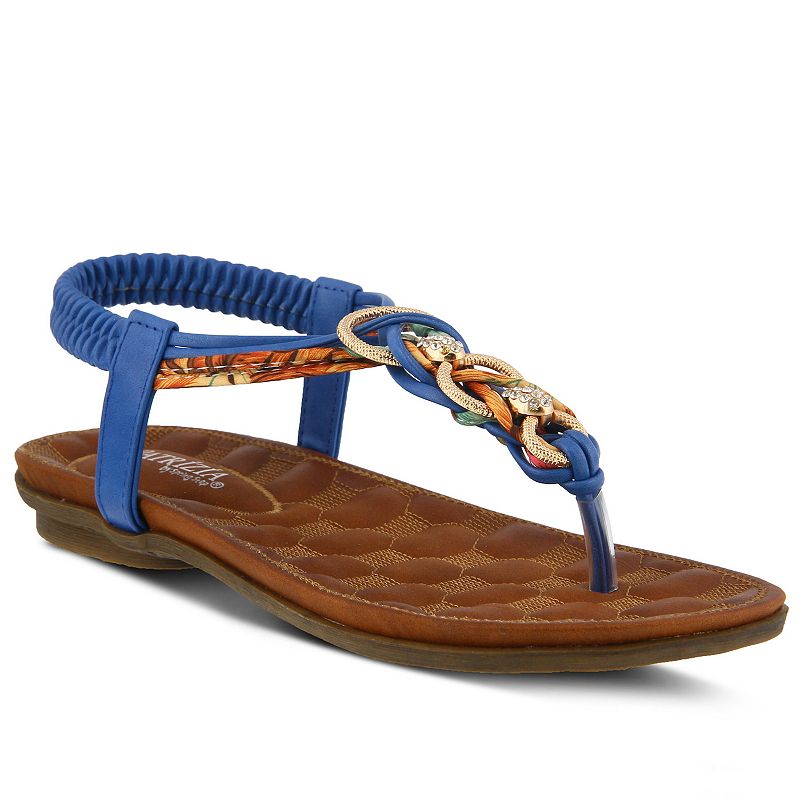 UPC 889796468672 product image for Patrizia Gadelina Women's T-Strap Sandals, Size: 40, Blue Team | upcitemdb.com