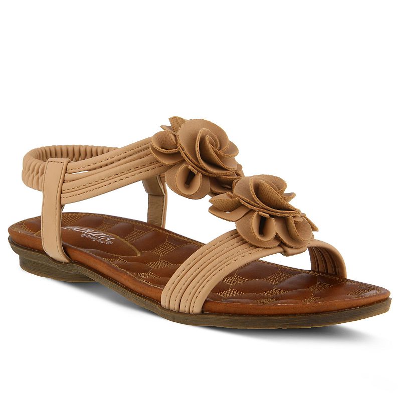 UPC 889796442061 product image for Patrizia Nectarine Women's T-Strap Sandals, Size: 40, Beige | upcitemdb.com