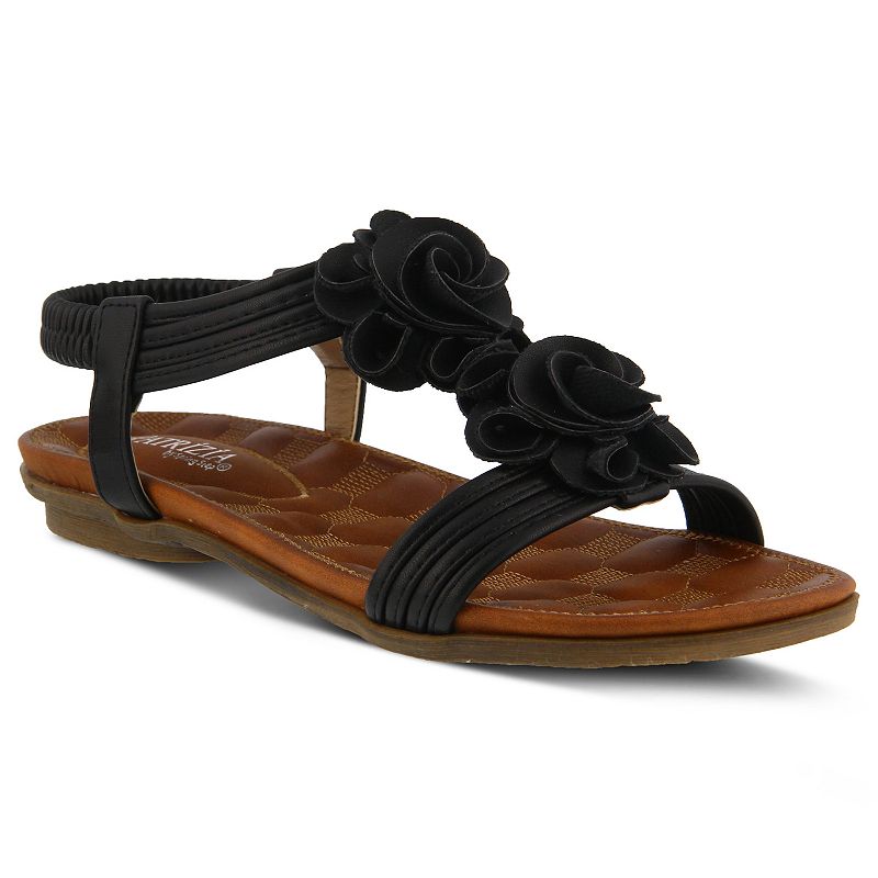 UPC 889796441989 product image for Patrizia Nectarine Women's T-Strap Sandals, Size: 40, Black | upcitemdb.com