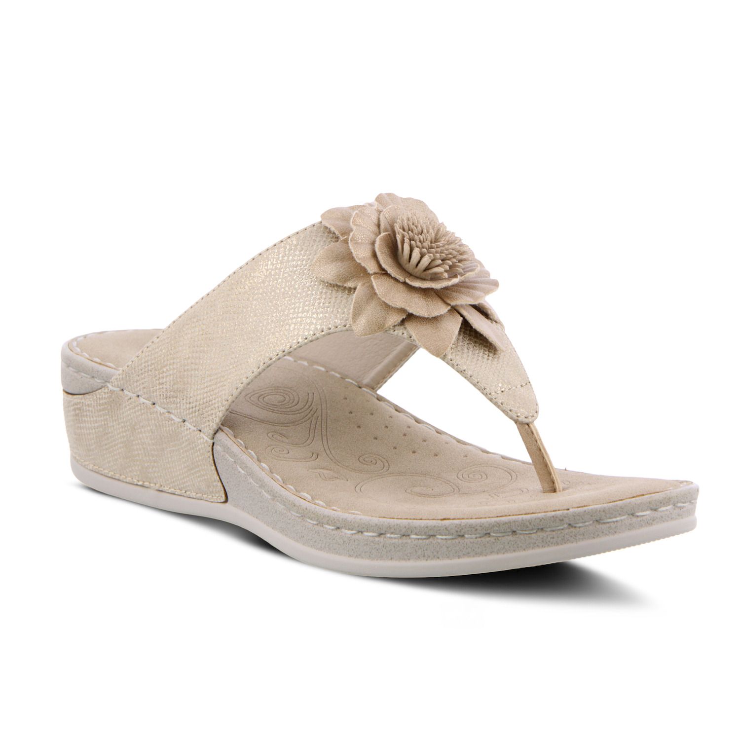 new york transit fun time women's wedge sandals