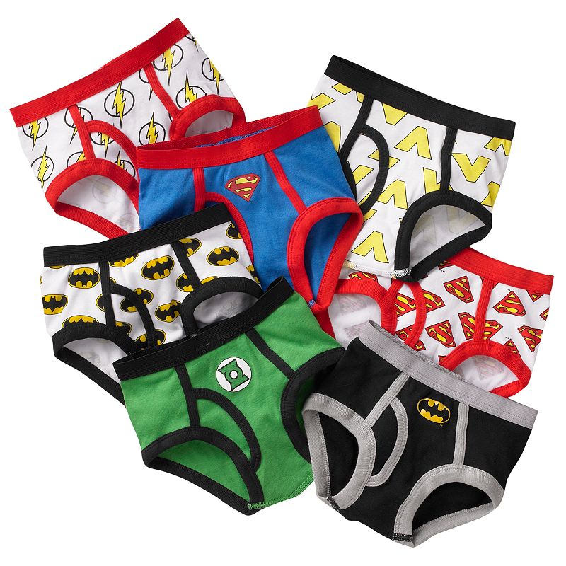 UPC 045299000577 product image for DC Super Friends 7-pk. Briefs - Toddler Boy, Toddler Boy's, Size: 4T, Multi | upcitemdb.com