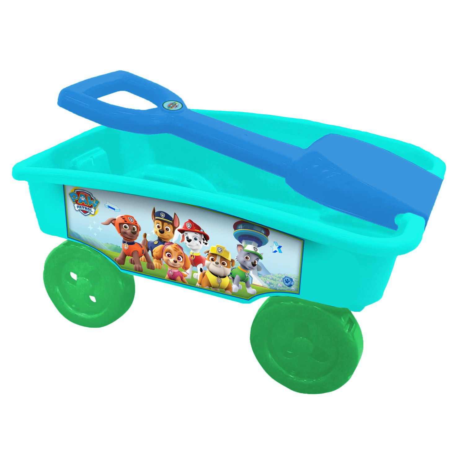 paw patrol pull along wagon