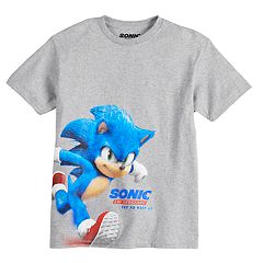 Boys Kids Sonic The Hedgehog Clothing Kohl S - sonic movie shirt roblox