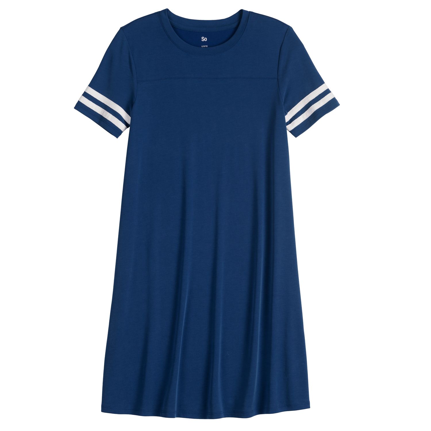 navy blue t shirt dress
