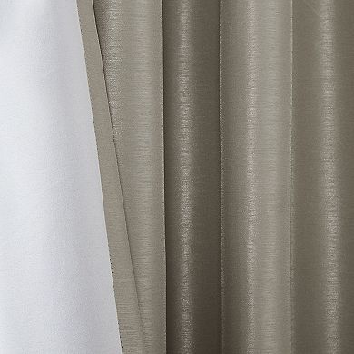 Madison Park 1-Panel Natalie Twist Tab 100% Blackout Curtain