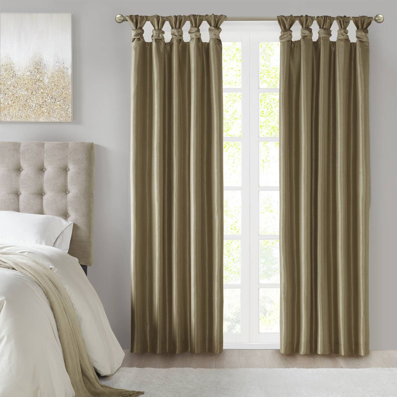 Madison Park 1-Panel Natalie Twist Tab 100% Blackout Curtain | Kohls