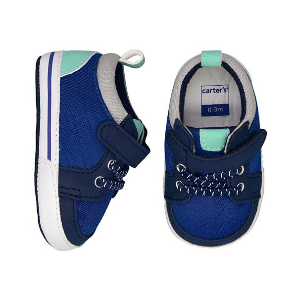 Baby Boy Carter's Canvas Sneaker Crib Shoes