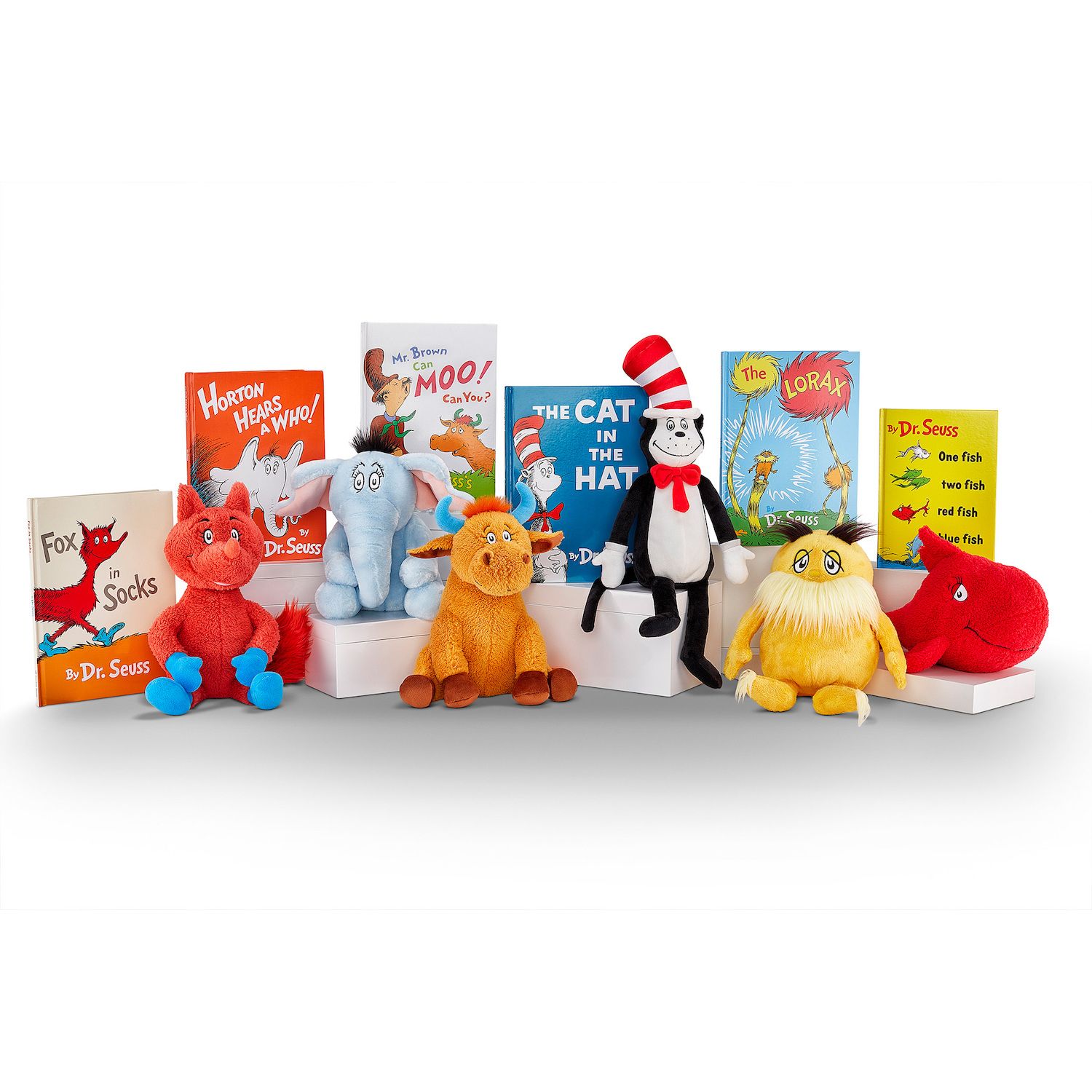 Детская мягкая игрушка Kohl's Cares Dr. Seuss Cat in the Hat Plush — фото 2