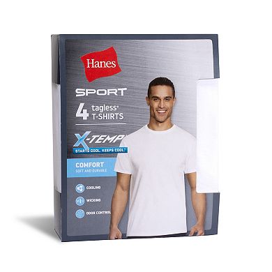 Men's Hanes 4-pack Ultimate X-Temp Comfort Crewneck Tees