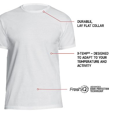 Men's Hanes 4-pack Ultimate X-Temp Comfort Crewneck Tees