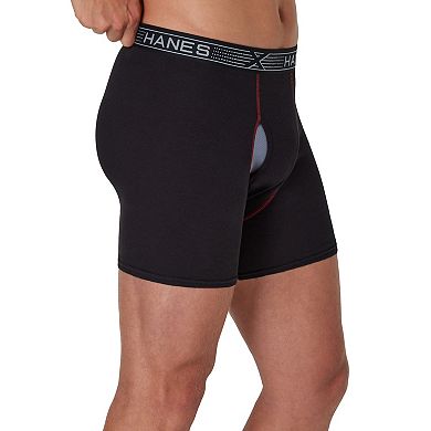 Men's Hanes 4-pack Sport X-Temp Comfort Boxer Briefs