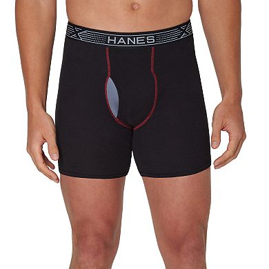 Men's Hanes 4-pack Sport X-Temp Comfort Boxer Briefs