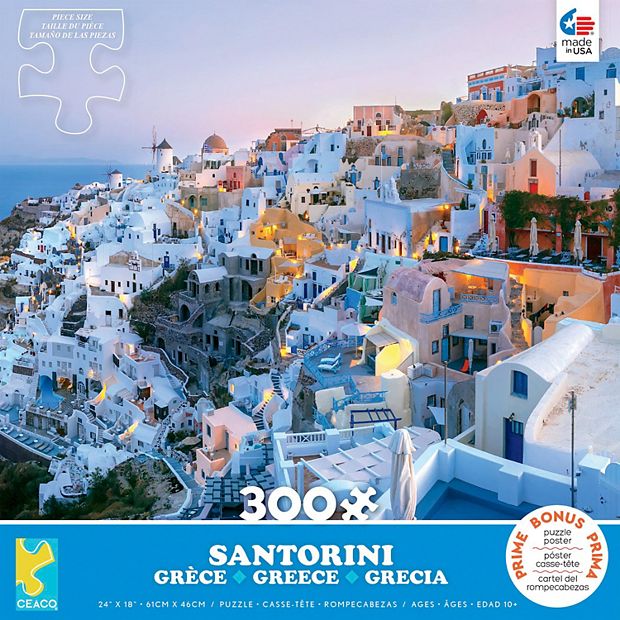 Ceaco 300-Piece Greece Jigsaw Puzzle
