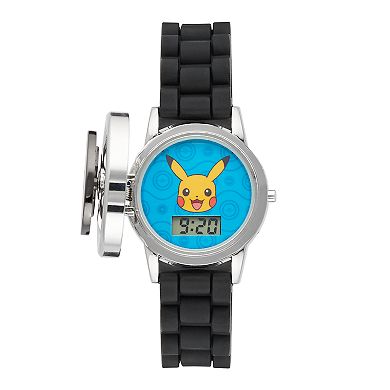 Pokémon Kids' Digital Spinner Watch