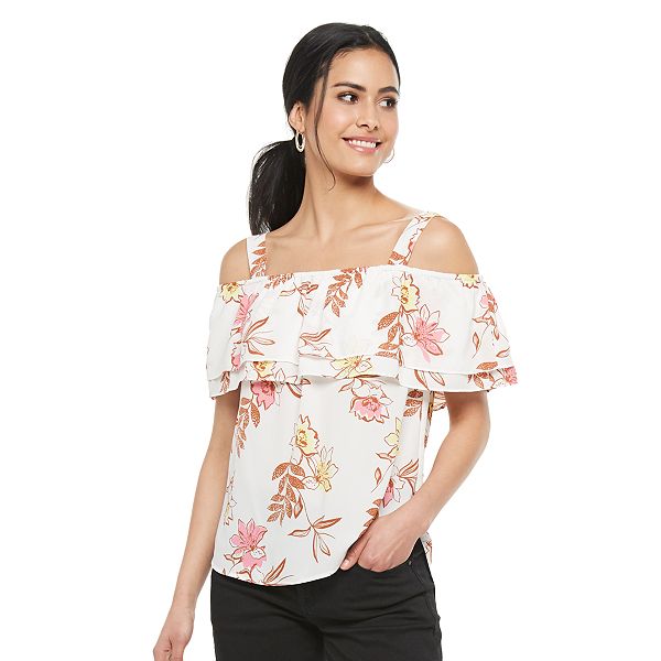 Kohl's off best sale the shoulder tops