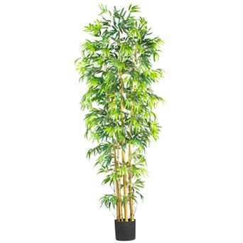 nearly natural 7-ft. Silk Bambusa Bamboo Tree