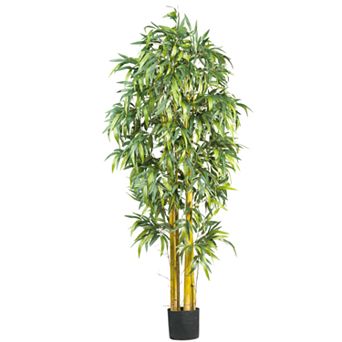nearly natural 6-ft. Silk Biggy Bamboo Tree