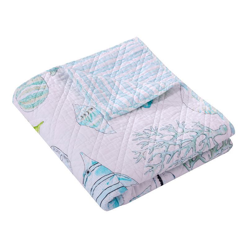 70899766 Levtex Home Biscayne Quilted Throw, Blue sku 70899766