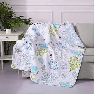 Levtex Biscayne Quilted Throw